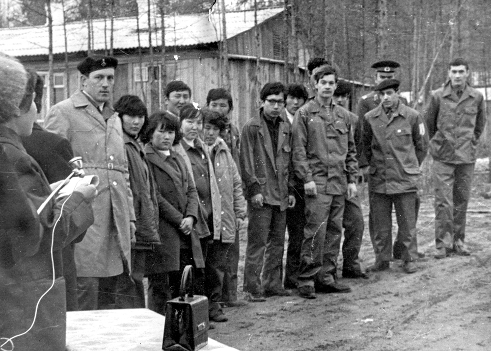 Встреча "Якутского комсомольца" в Тынде 21 мая 1974