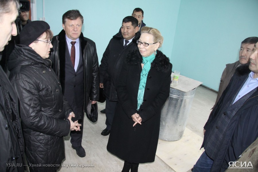 Галина Данчикова с рабочей поездкой посетила Намский улус