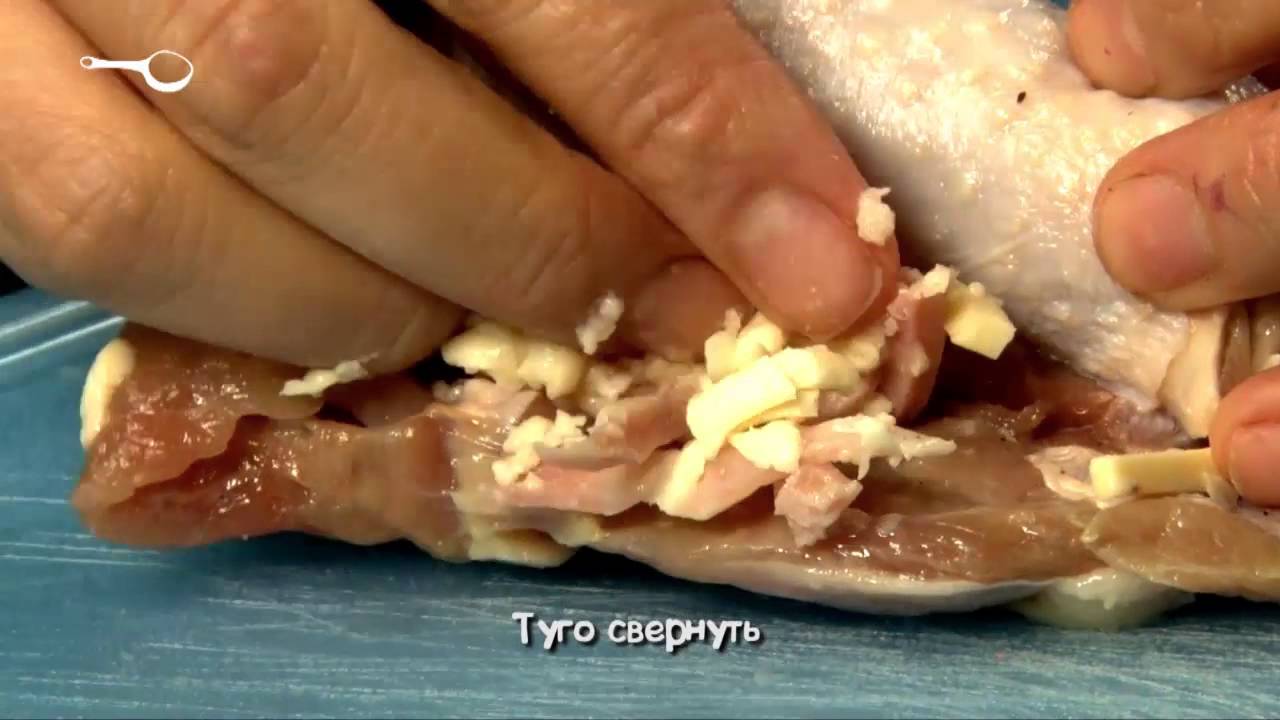 Вкусно и просто: Куриное филе с ветчиной и сыром от Ольги Крыловой