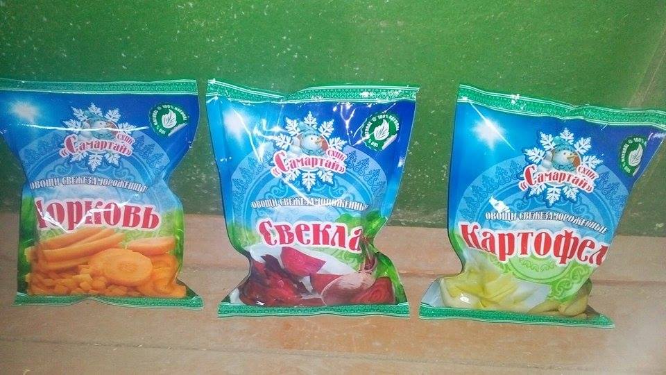 СХПК «Самартай» выпускает замороженные овощи собственного производства