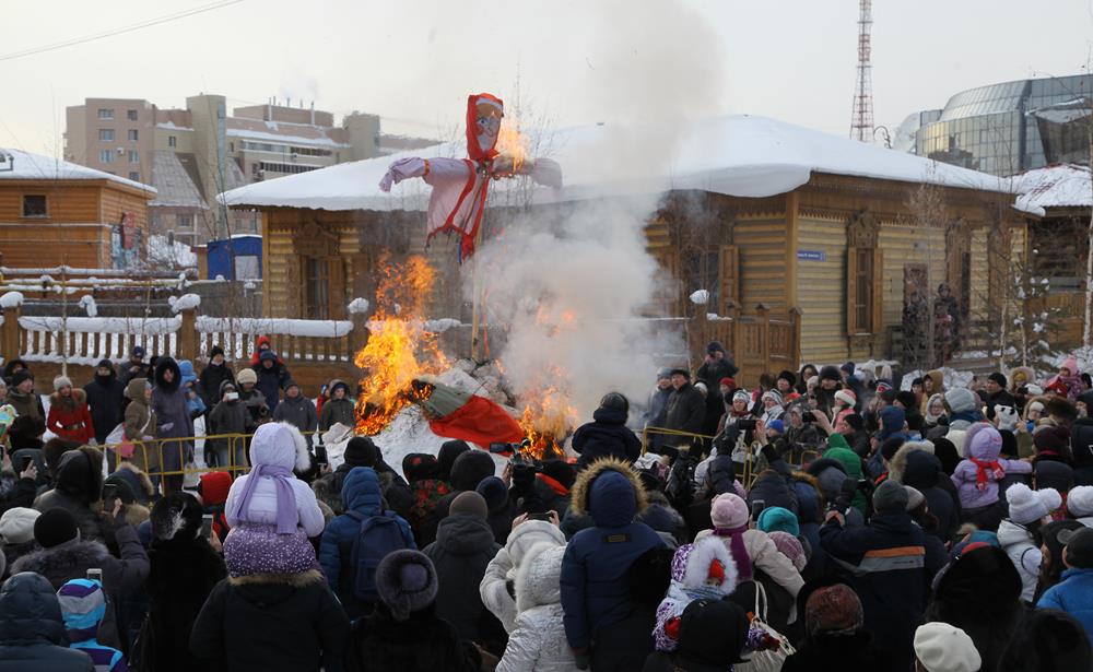 Якутск февраль