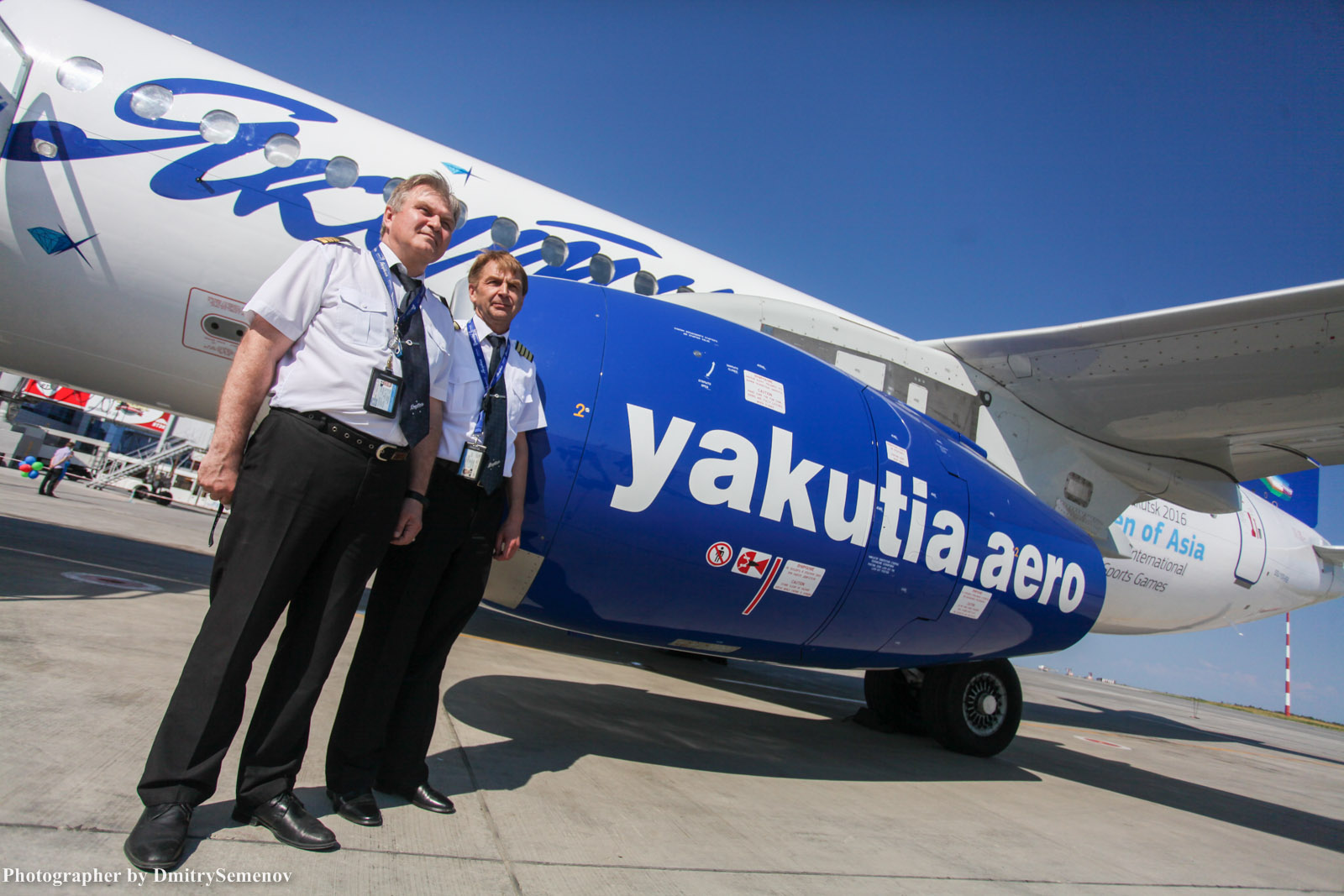 Авиакомпания «Якутия» представила новый самолет Sukhoi Superjet 100