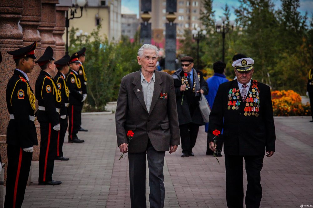 В Якутии отмечают окончание Второй мировой войны