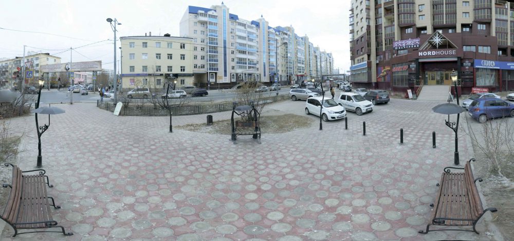 Сквер страховщиков перенесли в центр Якутска