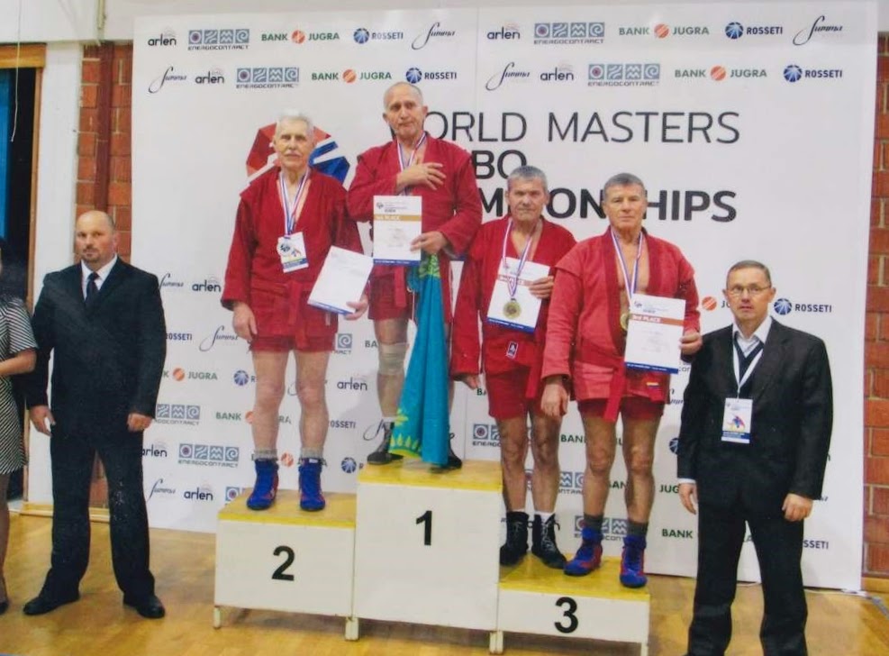 79-летний нерюнгринец стал серебряным призером чемпионата мира по самбо среди ветеранов