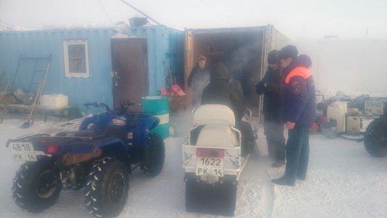 В Ледовом городке Якутска прошел рейд ГИМС