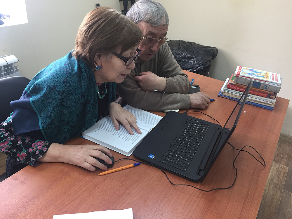 В Якутске проводятся компьютерные курсы для пенсионеров