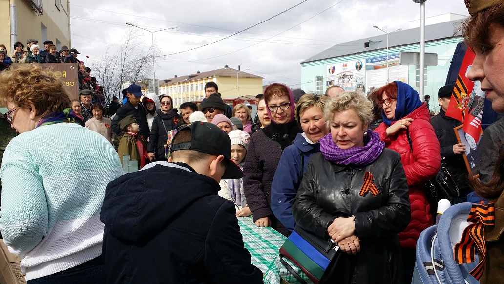 В Якутске «полевую кухню» посетило более 800 человек