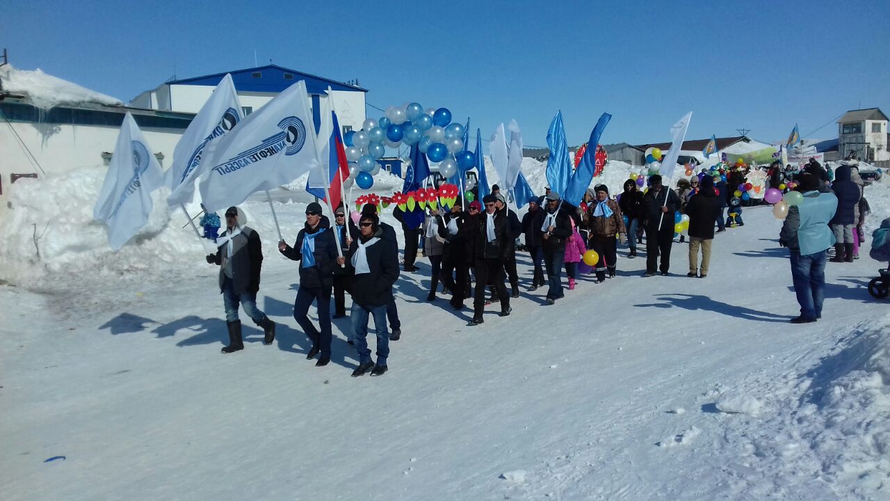 Заполярная Аллаиха отпраздновала Первомай