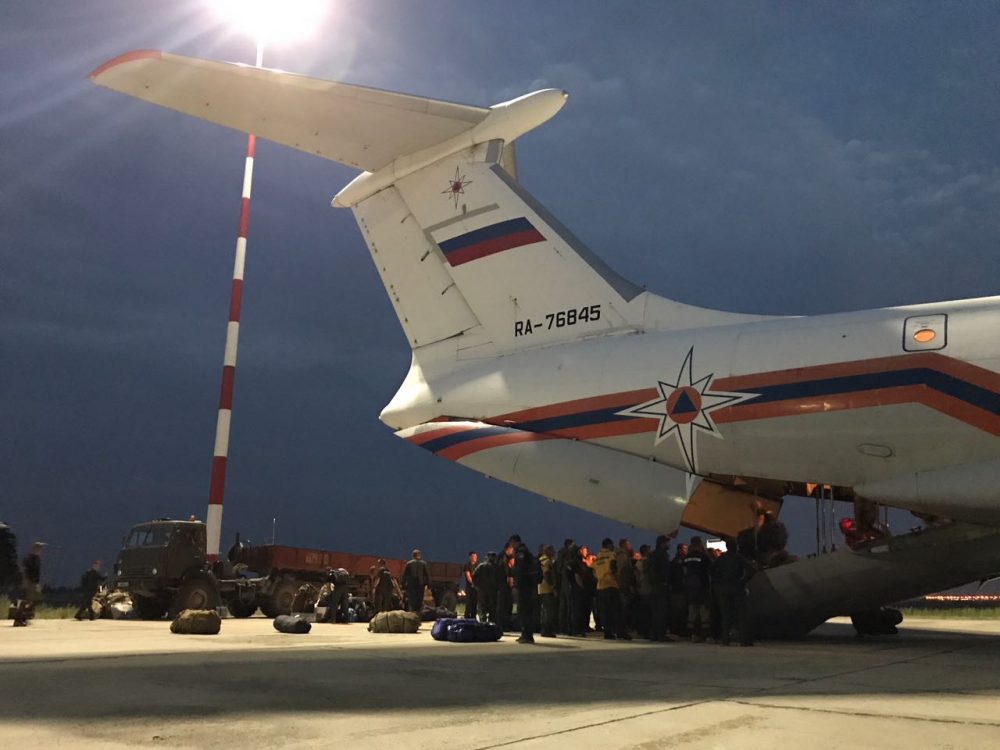 В Якутию из Татарстана прибыли дополнительные силы для тушения лесных пожаров