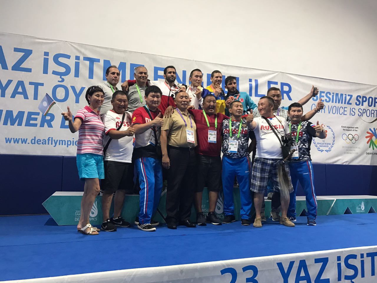 Якутский борец Василий Стрекаловский — чемпион Сурдлимпийских игр