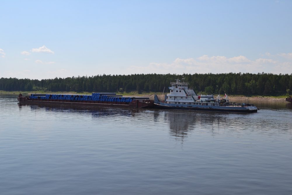 На верхней Лене уровни воды оказались ниже гарантированных