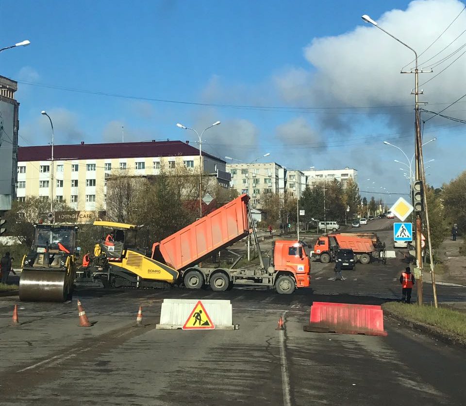 Ремонт улично-дорожной сети в Нерюнгри завершен