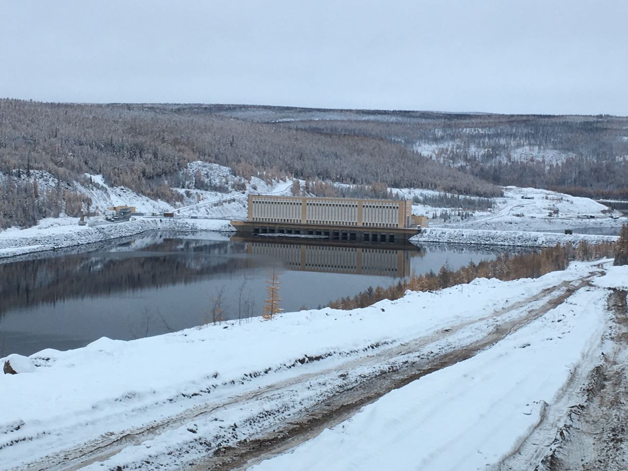 Светлинская ГЭС готова к зиме