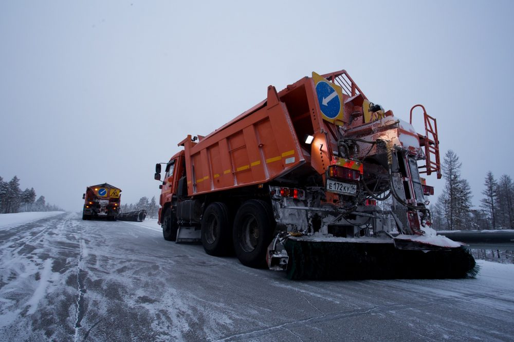 На дороге «Вилюй» идет демонтаж наплавных мостов | Архив новостей