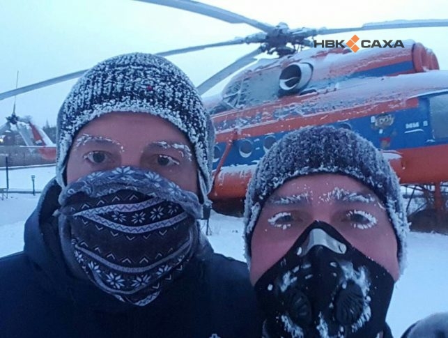 Андрей Турчак и Евгений Ревенко в Якутске пробежали кросс в минус -27