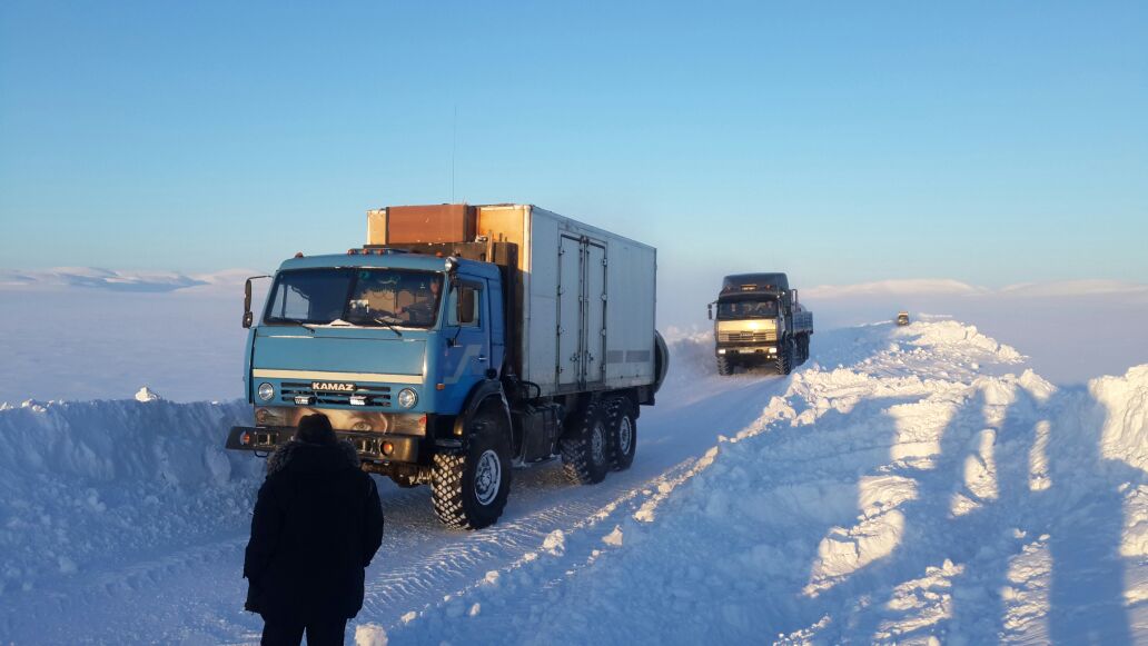 На автодороге Усть-Куйга – Депутатский из-за пурги приостановлено движение