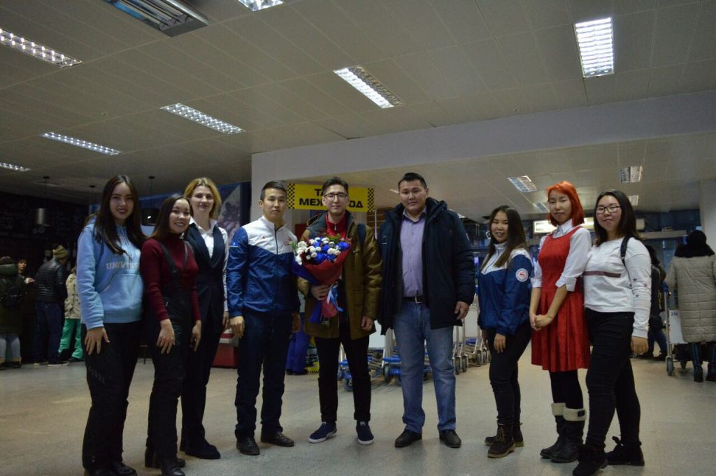 Триумфатор WorldSkills-2017 Степан Кириллин прибыл в Якутск