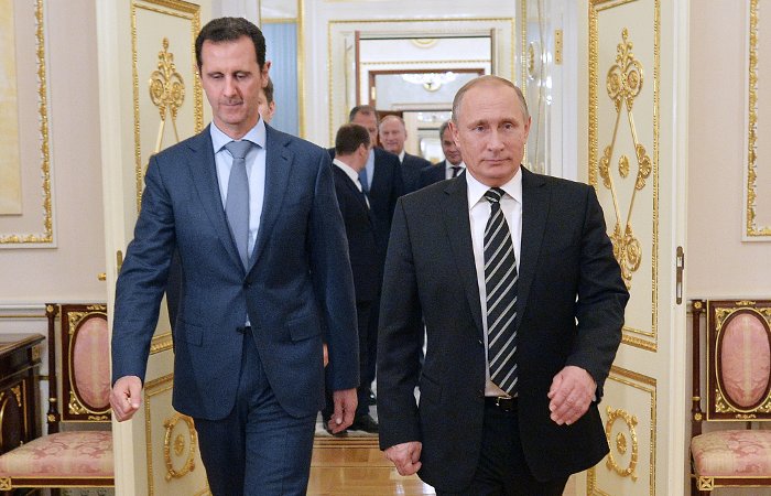 Владимир Путин встретился с Башаром Асадом