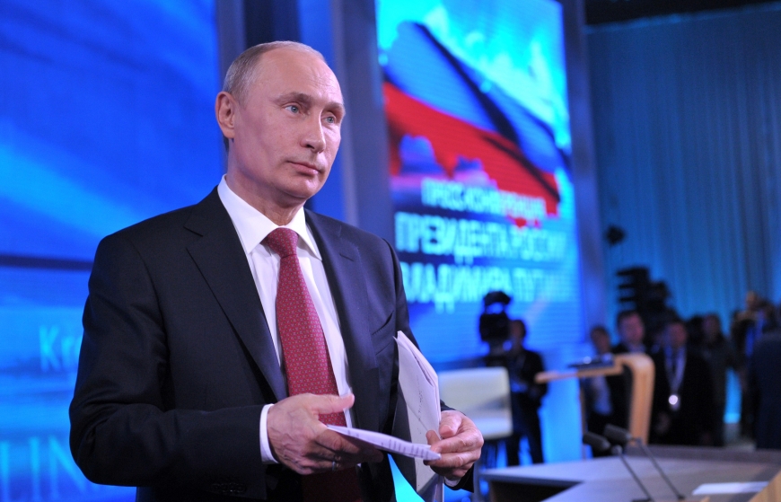 В Москве сегодня пройдет большая пресс-конференция Владимира Путина