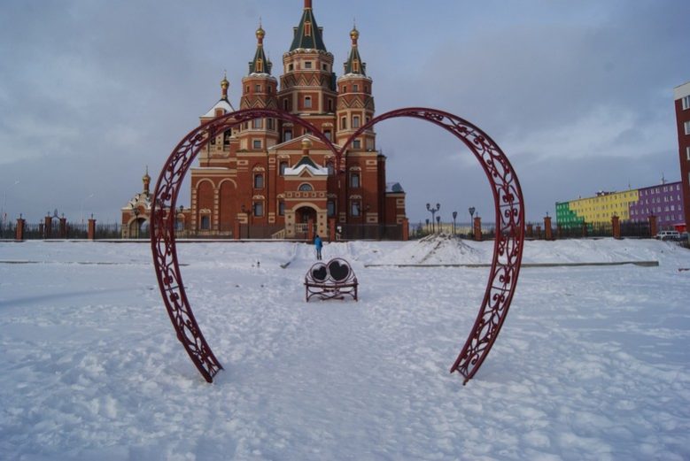 Старожилы утверждают, что Удачный превратился в конфетку