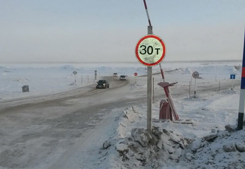 В Усть-Майском районе открыта ледовая переправа через Алдан