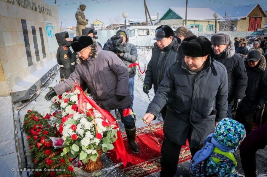 В Якутске почтили память погибших на озере Ильмень