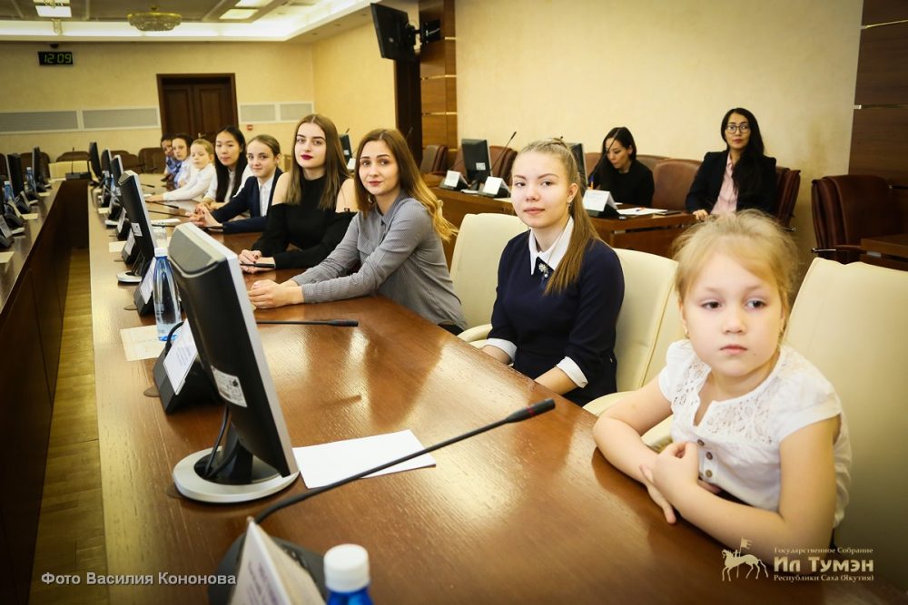 Ольга Балабкина встретилась с якутской сборной по чирлидингу
