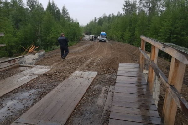 Мост через Куйдусун укрепят с изменением русла реки  
