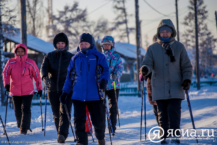 «Жизнь в районах»: Тропы здоровья хадарских «скандинавок»